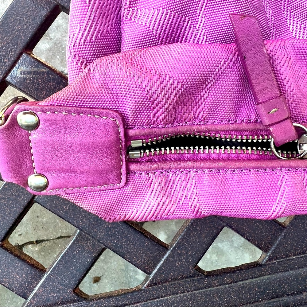 Beautiful summer Coach bag / used - Picture 4 of 9